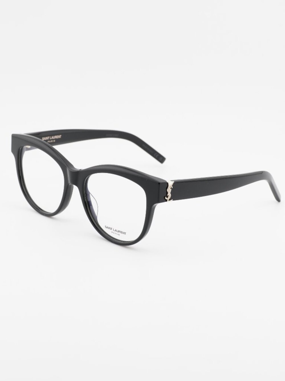 Saint Laurent SLM108 002 Eyeglasses Black 51mm Cat Eye Frame
